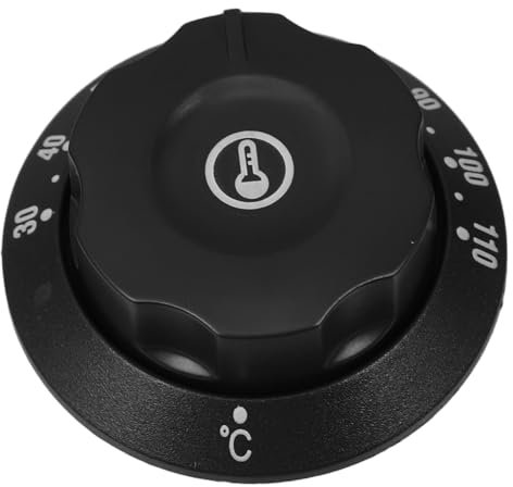 Cabilock Tapa Perilla Para Termostato De Cocina Perilla De Control De Temperatura Ajustable Reemplazo Para Cocinar Estufa Electrodoméstico Calor Precisión