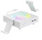 URPIZY Ventilador de refrigeración para juegos Xbox Series X/S con iluminación RGB, funcionamiento silencioso, velocidad de ventilador ajustable, consolas de refrigeración (blanco)