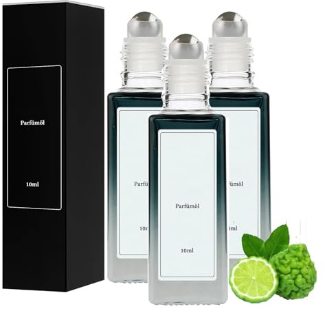 Alpha Pheromone Parfüm für Männer, 2025 Ecdf Pheromone Parfüm Original, Neues Ecdf Original, Alpha Roll-On für Männer, Lang anhaltender Duft (3Pc)
