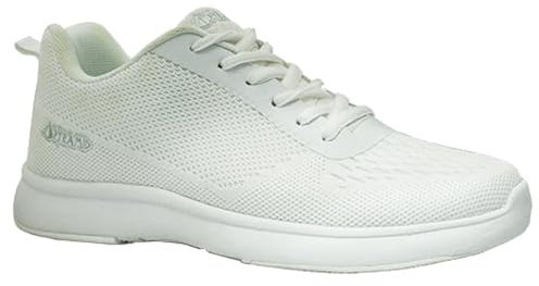 Pyramid Women's Path Lite Seamless Mesh Bowling Shoes, White, 4 UK