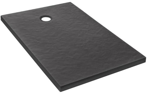 Jacob Delafon Receveur de Douche 140 x 80 Ipso Rectangle Gris Anthracite