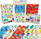 Kinder Geschenkpapier Geburtstag für Junge Mädchen Baby,Dinosaurier Geschenkpapier Set,Kindergeburtstag Geschenkpapiet,Geschenk Papier Kinder,Geschenkverpackung Papier für Weihnachten(Colorful)