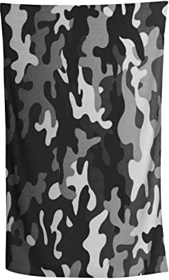 KM-WEL Camouflage-Strandtuch, 100% Mikrofaser, Schnell Trocknendes Strandtuch, Strandtuch Für Erwachsene Für Outdoor-Camping, Radfahren (2,100 x 180 cm)
