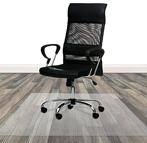 Bodenschutzmatte ECO-MAT aus PET - Hartböden transparent 116x180 cm | Bodenschutz Stuhlmatte für Büro - 100% ohne BPA & Phthalate - Geruchsfreie Bürostuhl Unterlage aus recyclebarem Material