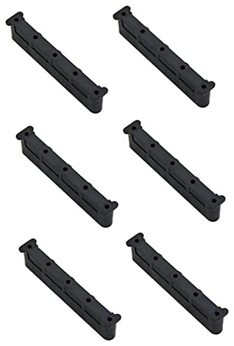 Doumneou 6 Teile/los Windsurfen Kunststoff 5 Löcher Einstellbare Fußriemen Einsatz Windsurf Board Reparatur Zubehör