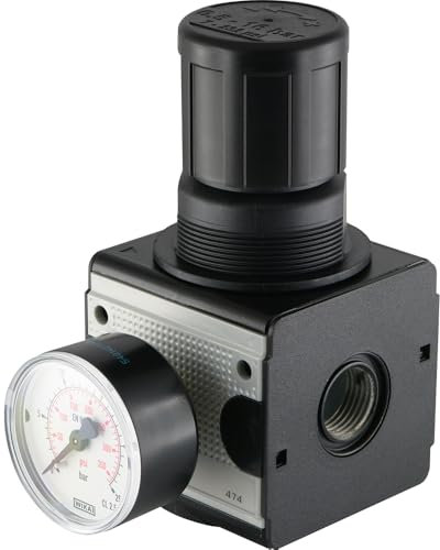 Druckregler Baureihe 2-8700 l/min - Druckminderer Druckluftregler (Gewindegröße: G 1/2 - Druckregelbereich: 0,5-16 bar)