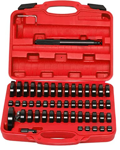SanBouSi 51 pièces Kit d'outils de Presse de roulement de Bague de conducteur pour Le Montage et Le démontage des roulements 18 à 65mm