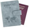 Minicloss Reisepass Hull Travel Wallet Passport Cover,Tragbare Reisepass Tasche, Reisepasshülle mit RFID Blocker, Reisepass Hülle für Damen Herren,für Kreditkarten Ausweis und Reisedokumente