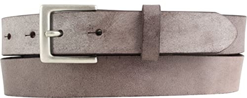 BELTINGER Herren-Gürtel aus weichem Vollrindleder Vintage-Look 3 cm | Leder-Gürtel für Herren 30mm | Schmaler Gürtel Used-Look