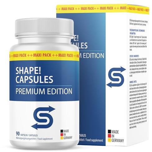 S Extra Shape Capsules | Votre compagnon quotidien pour hommes & femmes | en maxi pack 90 gélules 1x