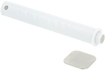 MS Beschläge Möbelfrontschnäpper Magnetspitze Einbohr-Schnäpper Steckschnäpper Tip-On Anschlagsdämpfer Drucktüröffner Magnetschnäpper Druckschnäpper (Weiß, lang)