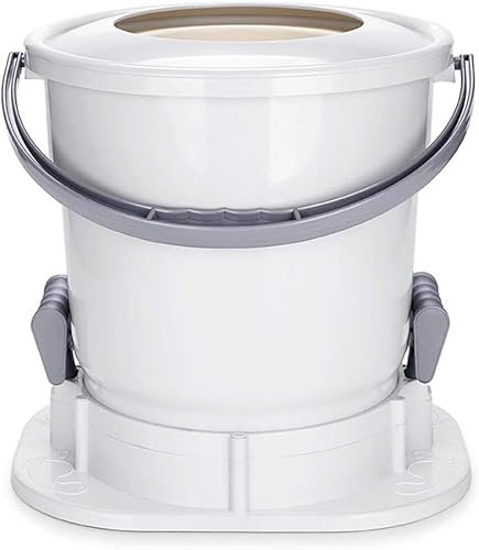Manual Spin Dryer, Spin Dryers Only, Camping Spin Dryer for Clothes, Space Saving, Drying Machine Hand Powered for Camping Apartments Clothes(Color:White)