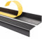 Quest Treppenkantenprofil Selbstklebend 40x25mm – Antirutsch Treppenkantenschutz aus Kunststoff PVC – Sternenstaub, 90cm