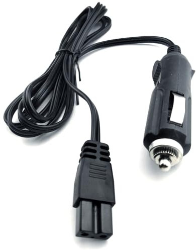 Rallonge portable de rechange à 2 broches pour mini réfrigérateur de voiture, câble d'alimentation 12 V CC pour refroidisseur Igloo, Wagan, Juggernog, voyage en voiture (1,8 m)