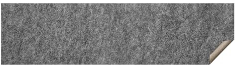 VEVOR Non Slip Rug Pad Gripper, 25 x 94.5 in Protective Cushioning Carpet Rubber Pad, 0.24 Thick - Dual Surface Felt Anti Skid Mat, 1-2㎡ Area Carpet Padding Rug Cushion Safe for All Floors, Gray