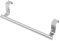 STGBCST Toallero de cocina para colgar, acero inoxidable, toallero de cocina, toallero de cocina, sin agujeros, para puerta de armario, adecuado para cocina, baño (plata)