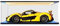 HCAEIOFJ Transparente Acryl-Vitrine für Lego Technic 42172, anwendbar für McLaren P1 Hypercar, entworfene Displaybox, Geschenk (nur Vitrine) (schwarze Unterseite + Oberlicht)