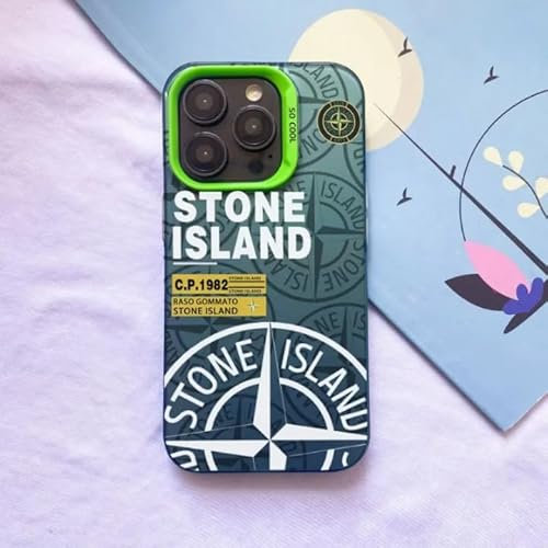 Générique Coque pour iPhone Stone Island Vert (iPhone 13)