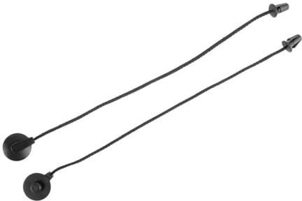 QQLADY 2 Piezas Cuerda para Estante Maletero Trasero De Coche 1930212 para For&d para Focus MK3 2012-2017 Correa para Bandeja De Paquetería Clip para Cuerda Cuerda Estante Maletero