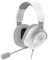 Cuffie Gaming Over-Ear con Microfono Rimovibile, Cuffie con Driver da 50mm, Design Ergonomico, Cuffie Gaming Cablate con Suono Stereo per PS4, Xbox, PC, Console-Bianco