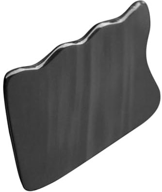 WOFASHPURET Massagebrett Aus Natürlichem Horn Schabeplatte Gua Sha Werkzeug Für Gesicht Nacken Rücken Massagebrett Schabebrett Naturhorn Schabeplatte