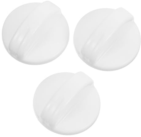 Gadpiparty 3pcs Washer Control Knobs Replacement Washing Machine Knobs Timer Rotary Dryer for Washing Machine