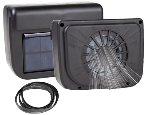 Solar-Auto-Fensterlüfter – faltbares Lüftungspanel, solarbetriebene Abluftventilator | Tragbares Fahrzeugkühlsystem, montierter Wärmeabzug