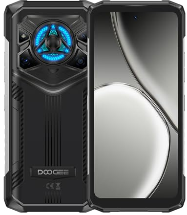 DOOGEE Blade20 Play 5G | 6,6 ″ HD+ 90 Hz | 32 GB RAM + 256 GB (espandibile fino a 2 TB) | 50 MP + 16 MP | 10300 mAh | NFC | Wi-Fi 6 & GPS | 2 anni di garanzia | Argento ossidiana