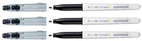 PILOT PEN Fasermaler FriXion Color schwarz, löschbar
