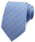 Elfeves Herren Klassische Tupfen Jacquard gewebt für Business Hochzeit Party - Blau - Einheitsgröße