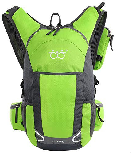SPFASZEIV 30L Ultraleichter Wasserdicht Outdoor Rucksack Sport Daypack Reiten Tasche Wanderrucksack Trekkingrucksack für Camping, Klettern, Radfahren Grün