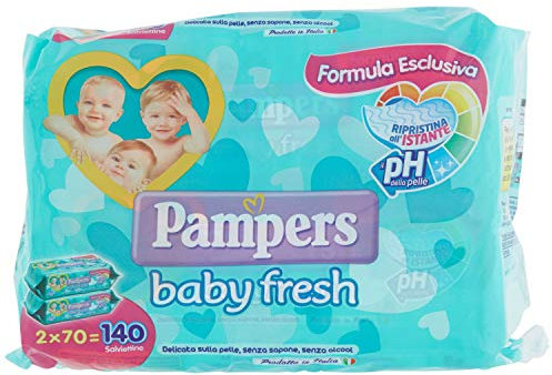 Pampers Lingettes Baby Fresh, 140 pièces