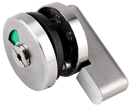 Blinker Türschloss, MAGT Zinklegierung Frei Rotierend Sichtschutz Türriegel Riegel Blinker Türschlossbolzen For Toilette Toilette Badezimmer
