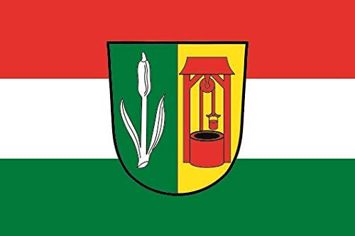 U24 Aufkleber Karlsfeld Flagge Fahne 8 x 5 cm Autoaufkleber Sticker