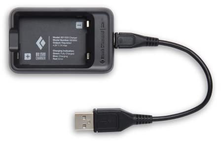 Black Diamond Bd 1500 Charger Schwarz - Ladegerät für BD 1500 Akku, Größe One Size - Farbe Black