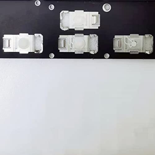 Teclado de repuesto con teclas de flecha de silicona, mecanismo de copa de rebote compatible con MacBook Pro/Air modelo A2141 A2251 A2289 A2179 A2337 A2338 A2442 A2485 M1 Pro/Max 2019-2022 Teclado