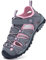 Dhinash Sandales Enfants Sandales de Marche Garçon Bout Fermé Sandale de Sport Fille Été Extérieur Sandale de Plage Randonnée Trekking Gris Rose Taille 29