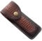 Leather Knife Sheath Folding Printed Knife Case Utility Knife Pouch Knife Sheath Outdoor Carry Knife Case
