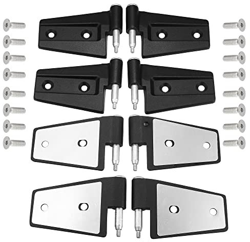 X AUTOHAUX 8Stk Türscharnier mit Bolzen Ersatz für Jeep Wrangler JK 2007-2018