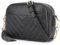 Lotus Karen Umhängetasche Damen - Schultertasche Tasche Handtasche Kette Schulterriemen Abendtasche- Gesteppte Leder Crossbody Bag (Schwarze)