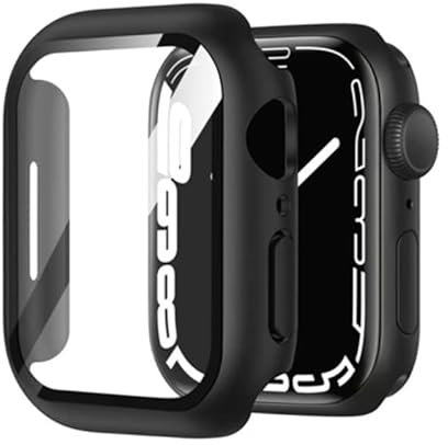 WS Accessories Apple Watch Cover for Series 4/5/6/7/8 40mm 41mm 44mm 45mm Protective Case (Apple Watch 6 44mm)