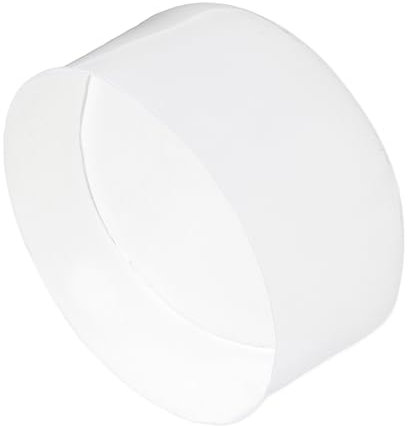 QUARKZMAN 2 Stück Gummikappen 100 mm Gummi Endkappe Rund Schutzkappen Pfostenkappe Abdeckkappen Zaunpfosten Endspitze Kappen für Rohr Gartenstühle Tischbeine Möbelfüße Gleiter, Klar