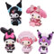 5PCS Dibujos Animados Figuras Decoración Pastel, Cute Tema Cumpleaños Fiesta de Pasteles Decoración, Kawaii Anime Cake Topper, Figuras de Cupcakes Juguetes, Cartoon Cupcake Topper para Niños
