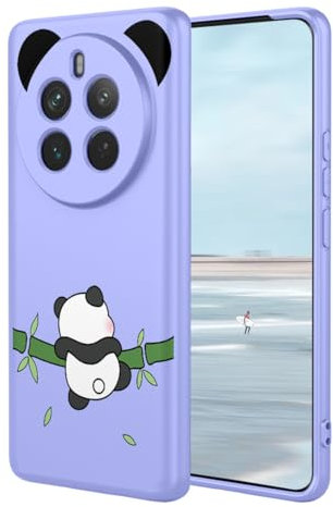 UPLAI Funda para Realme 12 Pro 5G / Realme 12 Pro+ Plus, Ultra Delgado Sedoso Silicona Líquida Antigolpes Carcasa con Pintura 3D, Premium Suave Forro Fibra, Elegante Lindo Estuche Caso. P1