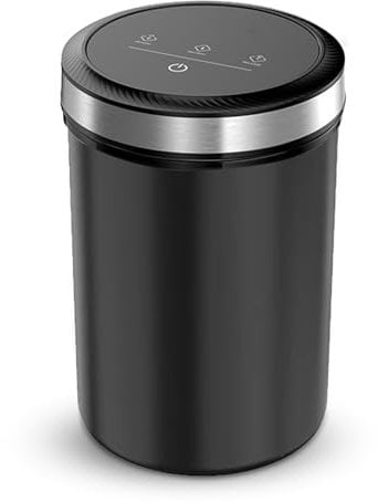 Irishom Vakuum-Kaffeedosen mit luftdichtem Deckel 33Crа Automatisches Vakuumieren und Stoppen Touchscreen-Vorratsdose 1,6 l/54 oz Edelstahl in Lebensmittelqualität Spülmaschinenfest Multifunktionaler