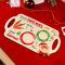 Bandeja de Navidad Personalizada de Madera Con Nombre - Reyes Magos y Papá Noel (Diseño 3, Rectangular Grande)