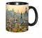 reyawdf Original Tasse mit lustigem Design,Stadt Blick auf Rom von der Engelsburg Italien historisches Wahrzeiche,330ml, für Kaffee- und Teeliebhaber, als Geschenk für Weihnachten, Geburtstag und mehr