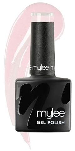 Mylee Gel Nail Polish 8ml [Veil] - UV/LED Soak-Off Nail Art Manicure Pedicure for Professional, Salon & Home Use [Nude Range] - Long Lasting & Easy to Apply