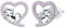 Arrebol Katzen Ohrringe 925 Sterling Silber für Damen Tierliebhaber Ohrstecker Original Schmuck Geschenk Für Mädchen Tochter Enkelin
