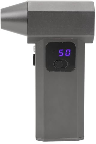Mini Ventilatore a Getto, Spolverino a Cordone con Display a LED e Luce per Pulizia e Manutenzione, Potente velocità del da 130.000 Giri/Min, Interruttore di velocità in